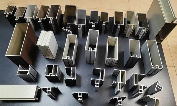 Allowable deviation of wall thickness of aluminum alloy door and window profiles