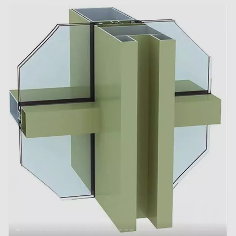 What is a curtain wall profile?